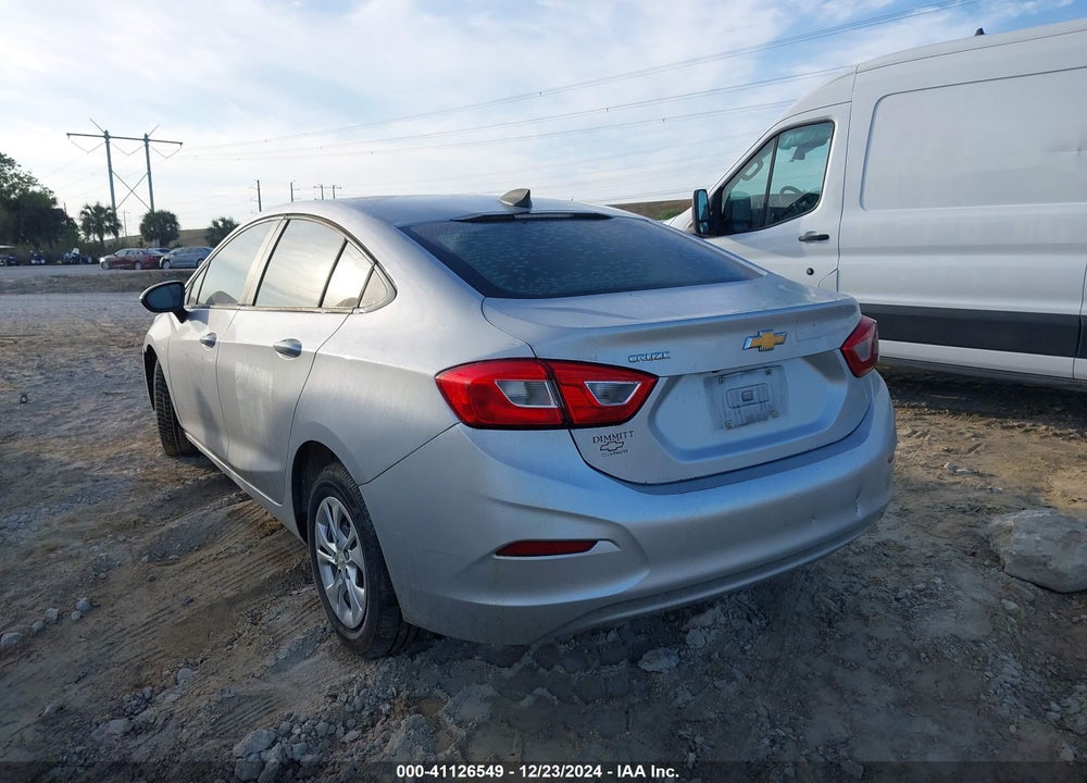 2019 CHEVROLET CRUZE LS VIN: 1G1BC5SM4K7110081
