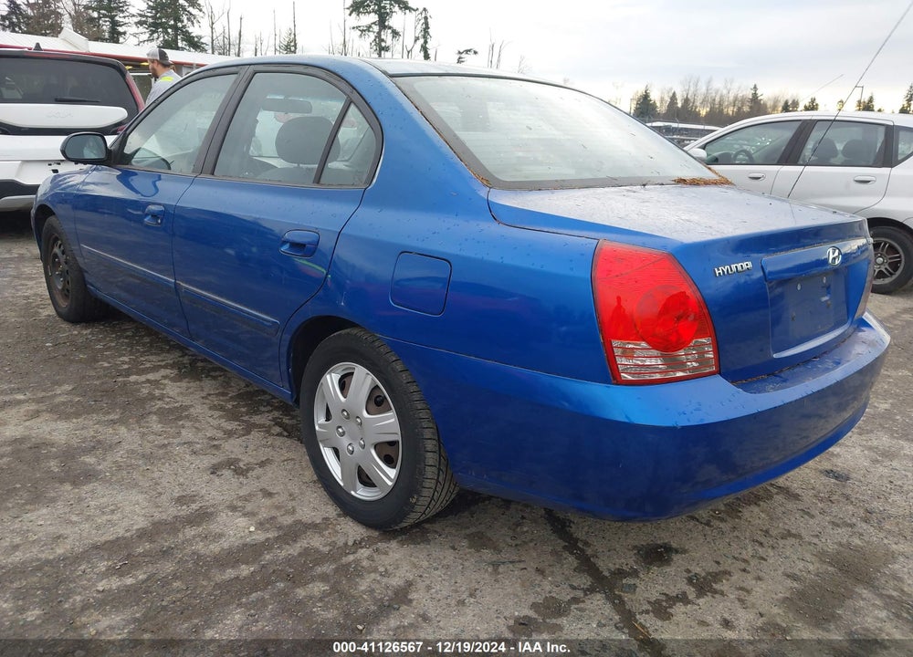 2005 HYUNDAI ELANTRA GLS/GT VIN: KMHDN46D45U991929