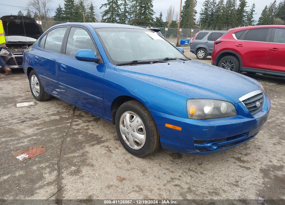 2005 HYUNDAI ELANTRA GLS/GT VIN: KMHDN46D45U991929