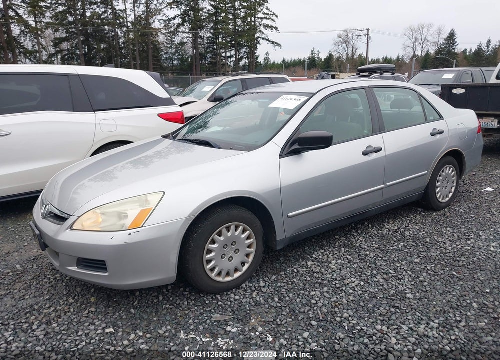 2007 HONDA ACCORD 2.4 VP VIN: 1HGCM56177A065321
