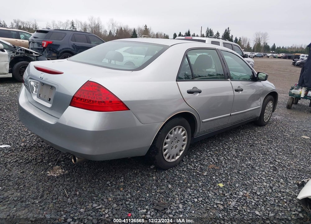 2007 HONDA ACCORD 2.4 VP VIN: 1HGCM56177A065321