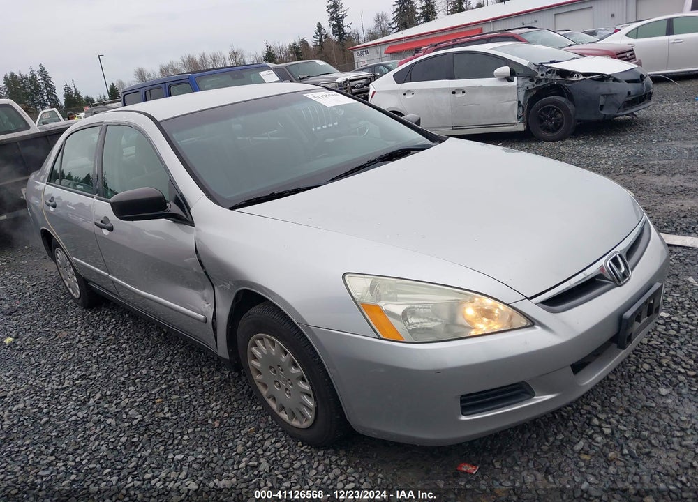 2007 HONDA ACCORD 2.4 VP VIN: 1HGCM56177A065321