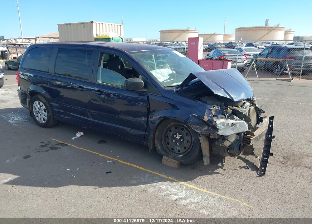 2015 DODGE GRAND CARAVAN SE VIN: 2C4RDGBG9FR623128