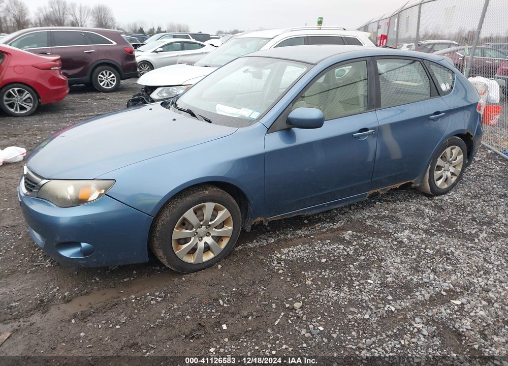 2009 SUBARU IMPREZA 2.5I VIN: JF1GH61619H811758