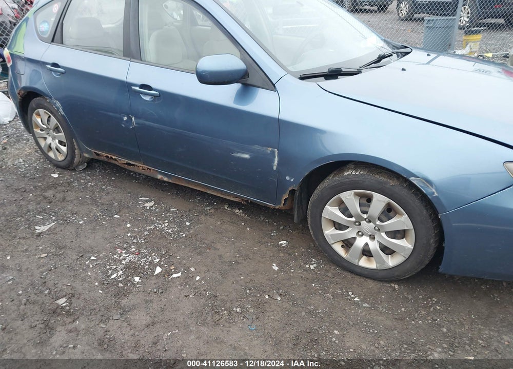 2009 SUBARU IMPREZA 2.5I VIN: JF1GH61619H811758