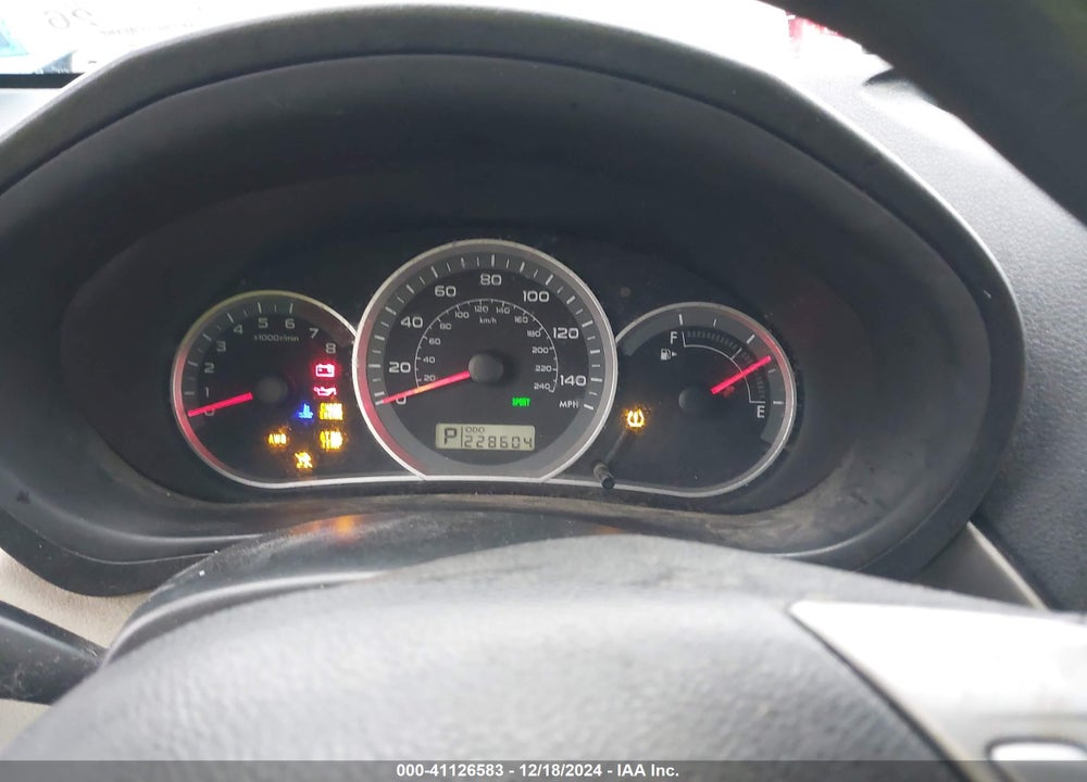 2009 SUBARU IMPREZA 2.5I VIN: JF1GH61619H811758
