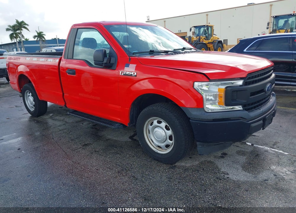2019 FORD F-150 XL VIN: 1FTMF1C53KKE09405
