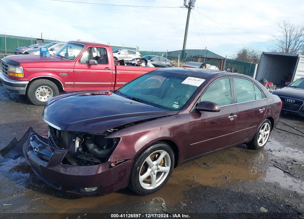 2006 HYUNDAI SONATA GLS V6/LX V6 VIN: 5NPEU46F76H045610
