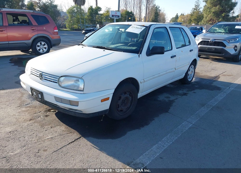 1997 VOLKSWAGEN GOLF GL VIN: 3VWFB81H7VM002157