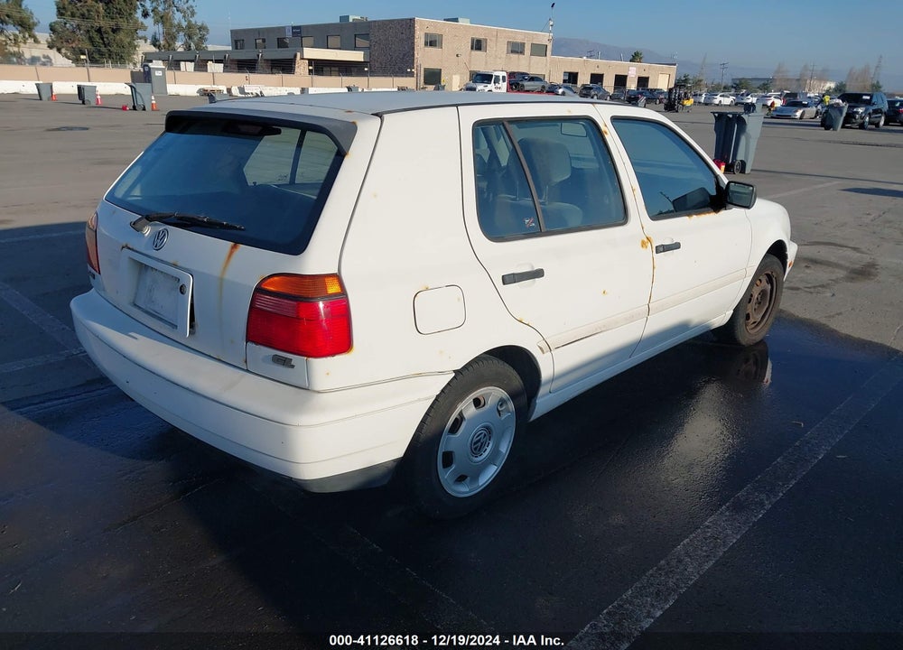 1997 VOLKSWAGEN GOLF GL VIN: 3VWFB81H7VM002157