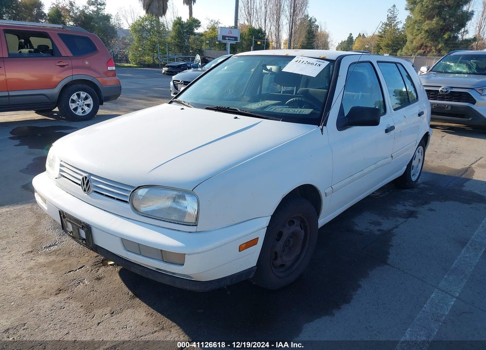 1997 VOLKSWAGEN GOLF GL VIN: 3VWFB81H7VM002157