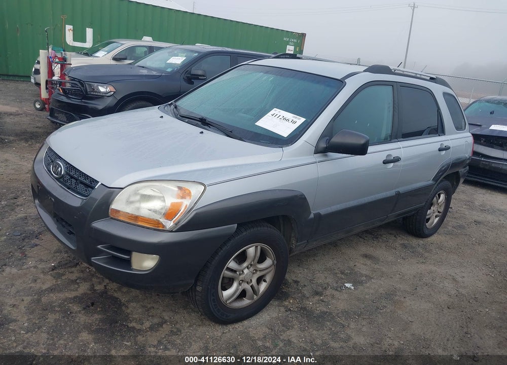 2007 KIA SPORTAGE LX V6 VIN: KNDJF723177303910