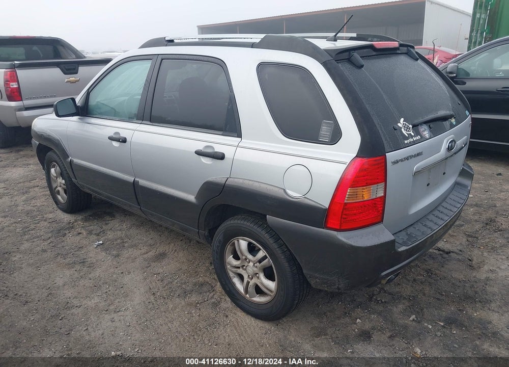 2007 KIA SPORTAGE LX V6 VIN: KNDJF723177303910