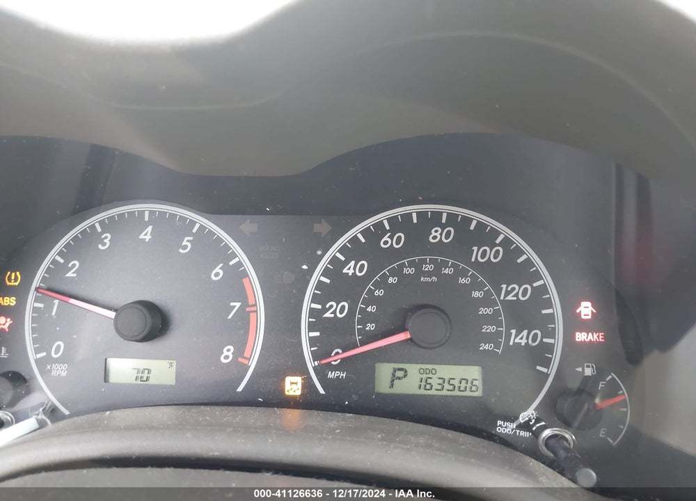 2010 TOYOTA COROLLA LE VIN: 2T1BU4EE1AC492179