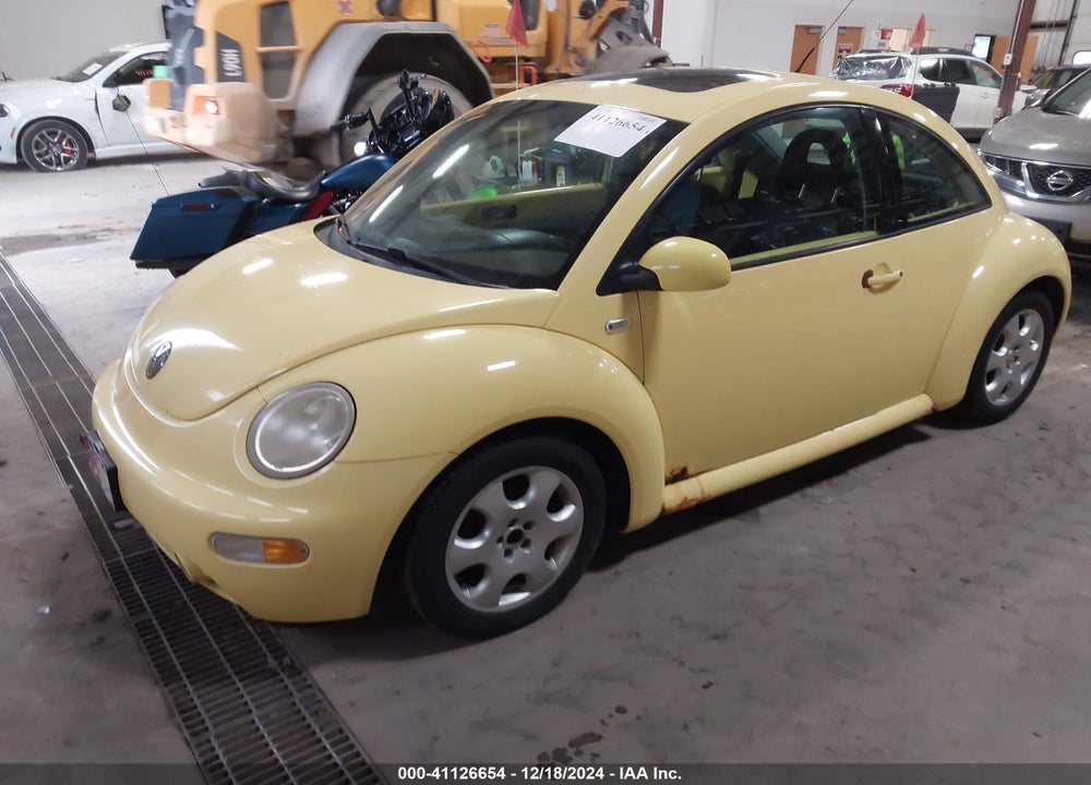 2002 VOLKSWAGEN NEW BEETLE GLS VIN: 3VWCK21C72M406527