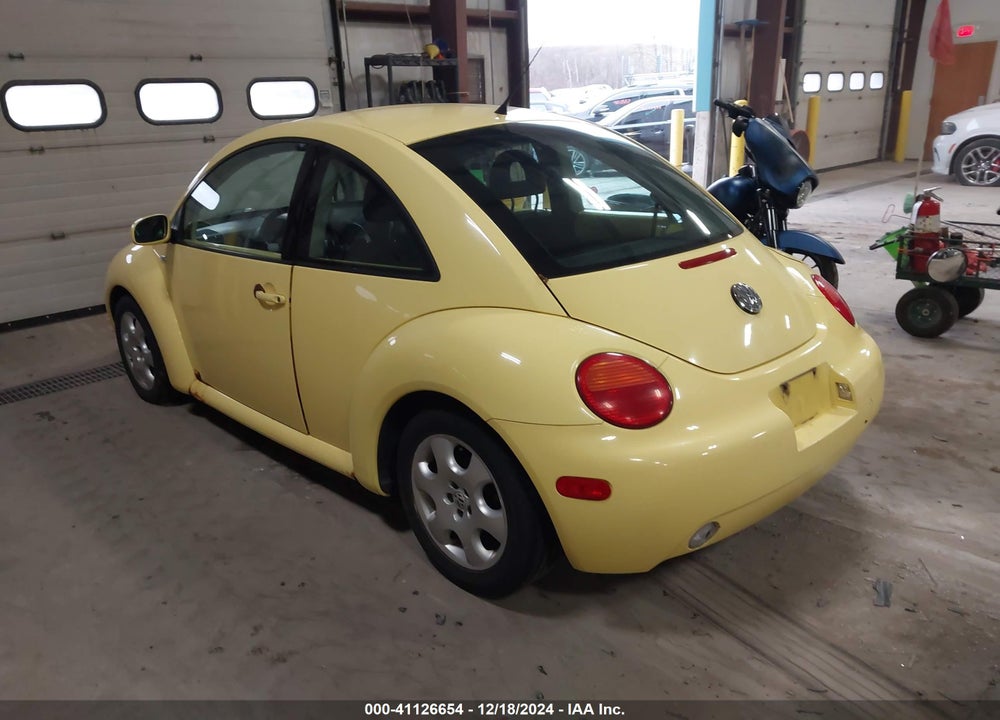 2002 VOLKSWAGEN NEW BEETLE GLS VIN: 3VWCK21C72M406527