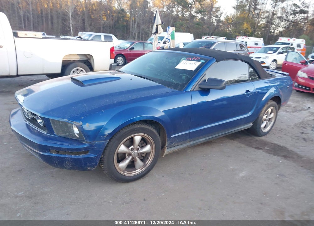 2009 FORD MUSTANG VIN: 1ZVHT84N495145568