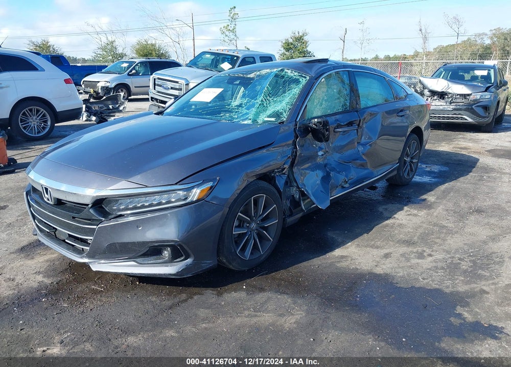 2022 HONDA ACCORD VIN: 1HGCV1F51NA046737