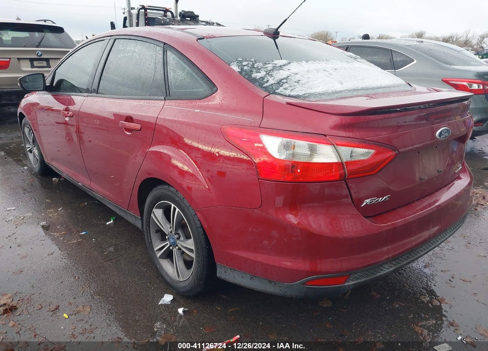 2014 FORD FOCUS SE VIN: 1FADP3F20EL136907