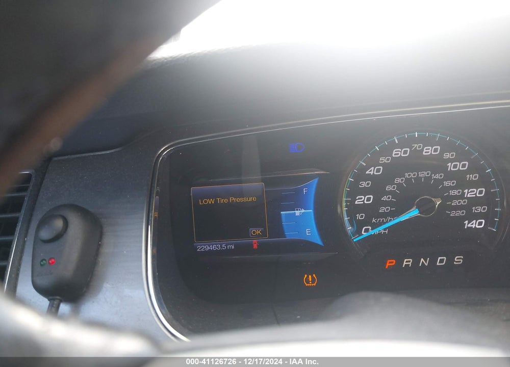 2013 FORD TAURUS SEL VIN: 1FAHP2E81DG137587