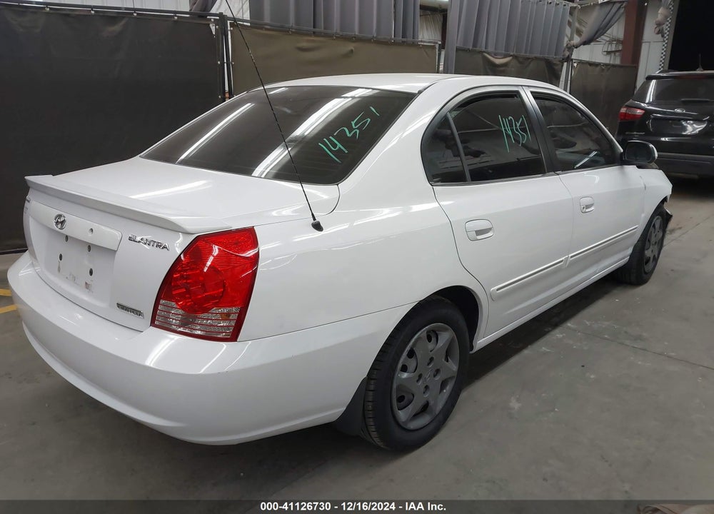 2006 HYUNDAI ELANTRA GLS/LIMITED VIN: KMHDN46D16U348116
