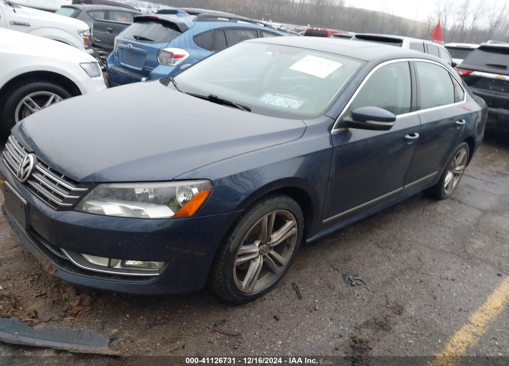 2014 VOLKSWAGEN PASSAT VIN: 1VWCN7A35EC073626