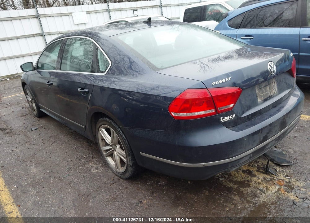 2014 VOLKSWAGEN PASSAT VIN: 1VWCN7A35EC073626