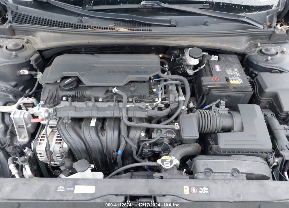 2021 HYUNDAI ELANTRA VIN: KMHLM4AG0MU117348