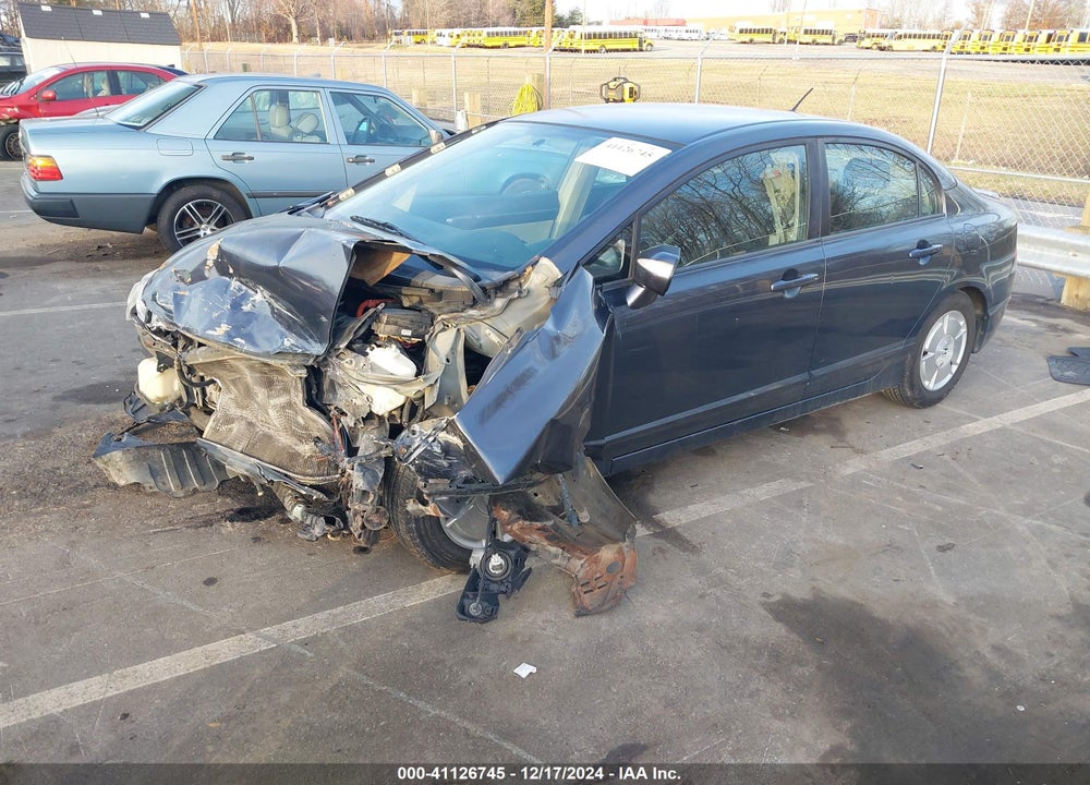 2008 HONDA CIVIC HYBRID VIN: JHMFA36298S009702