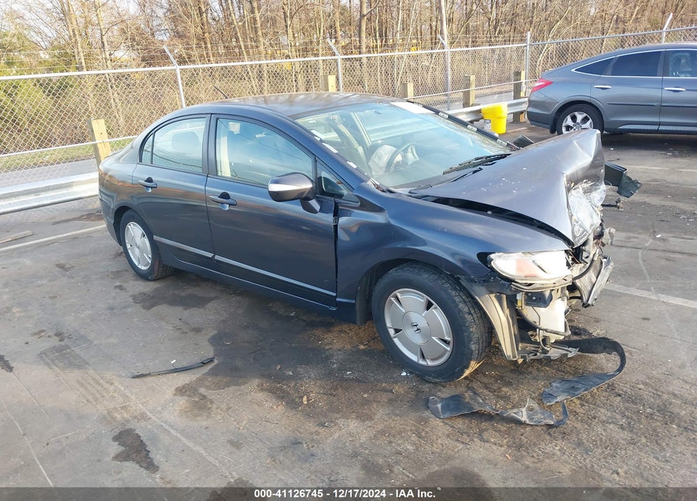 2008 HONDA CIVIC HYBRID VIN: JHMFA36298S009702