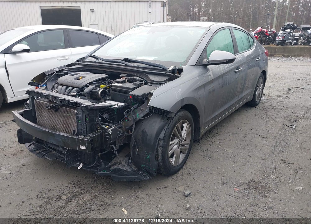 2019 HYUNDAI ELANTRA VIN: KMHD84LF7KU817877