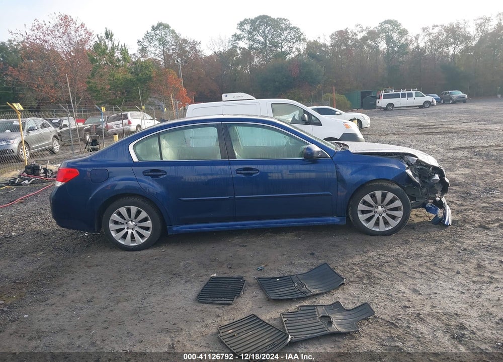 2011 SUBARU LEGACY 2.5I LTD PWR MOON VIN: 4S3BMBK66B3233330