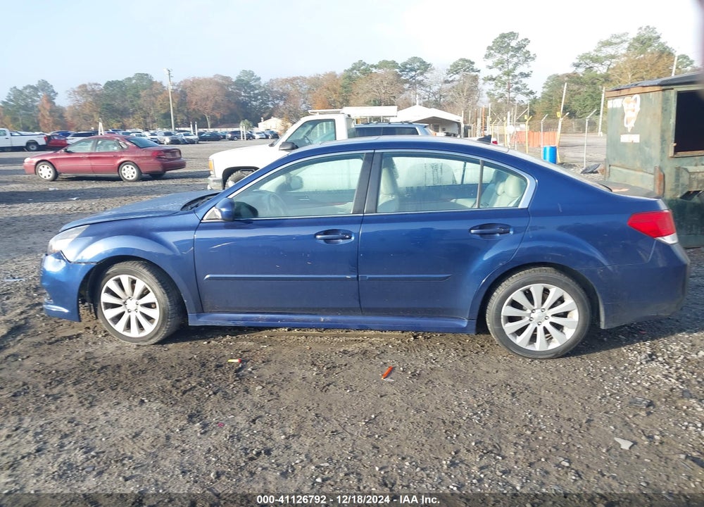 2011 SUBARU LEGACY 2.5I LTD PWR MOON VIN: 4S3BMBK66B3233330
