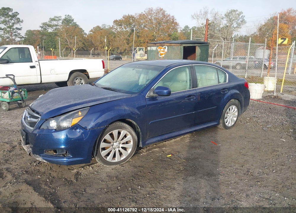 2011 SUBARU LEGACY 2.5I LTD PWR MOON VIN: 4S3BMBK66B3233330
