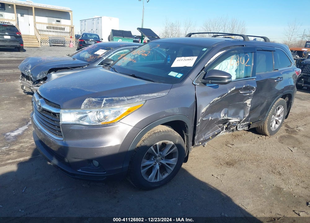 2014 TOYOTA HIGHLANDER LE PLUS V6 VIN: 5TDBKRFH3ES061383