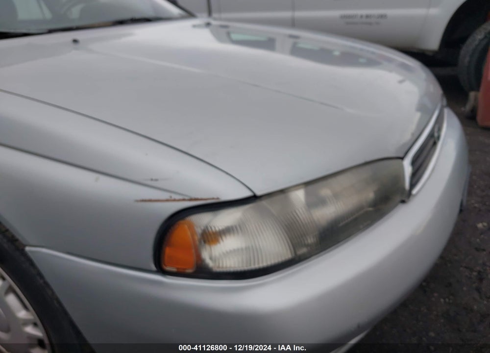 1997 SUBARU LEGACY L/POSTAL RIGHT-HAND DRIVE VIN: 4S3BK4355V7307289