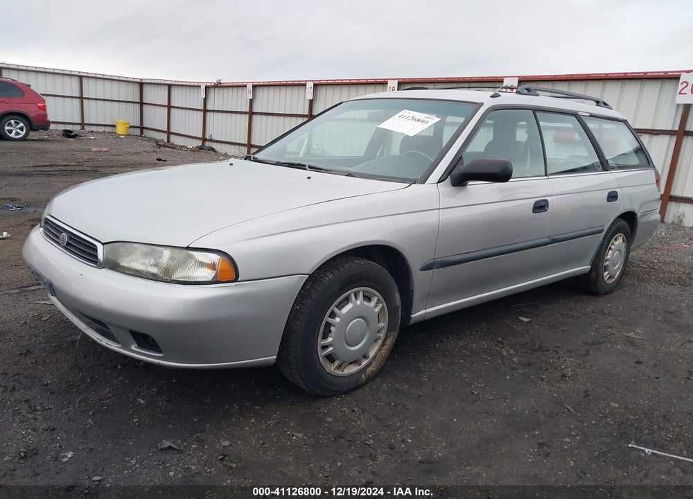 1997 SUBARU LEGACY L/POSTAL RIGHT-HAND DRIVE VIN: 4S3BK4355V7307289