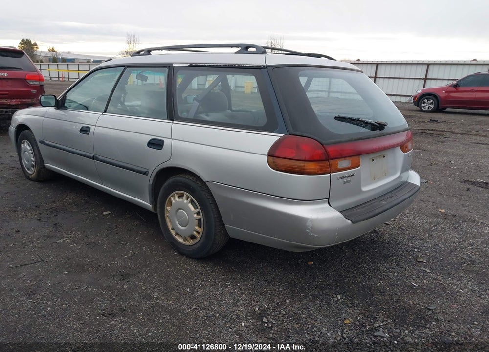 1997 SUBARU LEGACY L/POSTAL RIGHT-HAND DRIVE VIN: 4S3BK4355V7307289