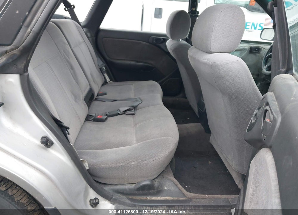1997 SUBARU LEGACY L/POSTAL RIGHT-HAND DRIVE VIN: 4S3BK4355V7307289
