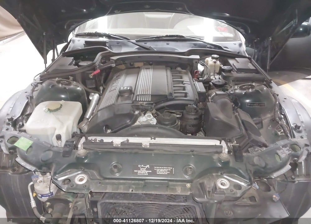 2000 BMW Z3 2.3 VIN: WBACH9344YLG18120