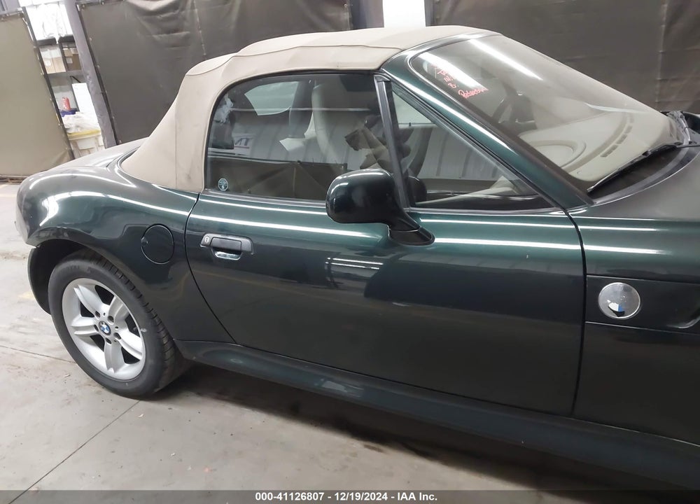 2000 BMW Z3 2.3 VIN: WBACH9344YLG18120