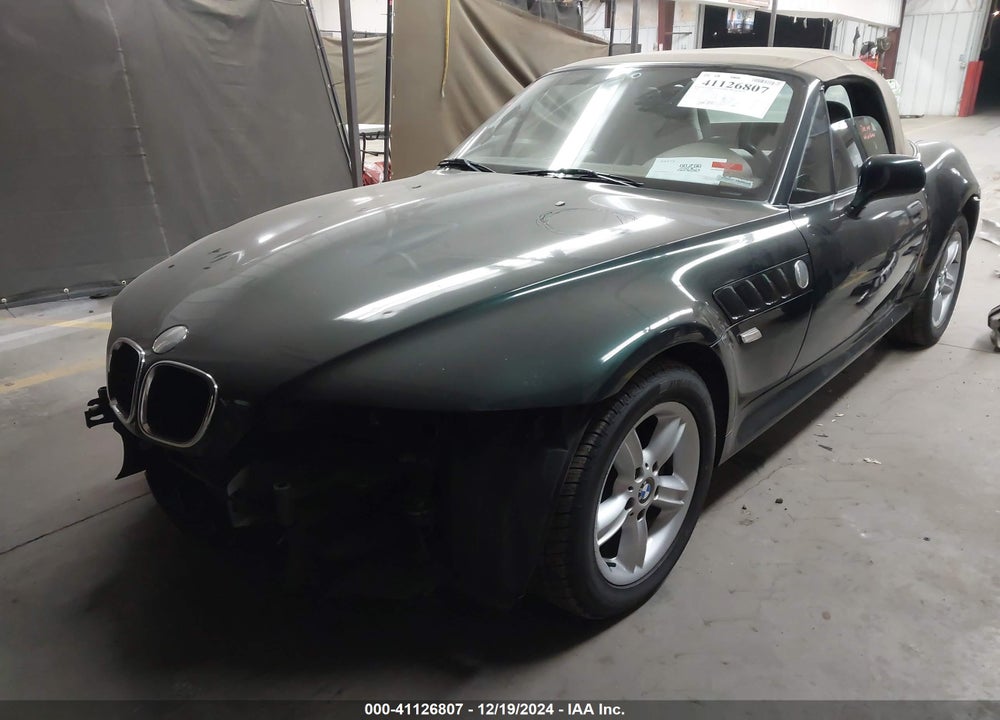 2000 BMW Z3 2.3 VIN: WBACH9344YLG18120