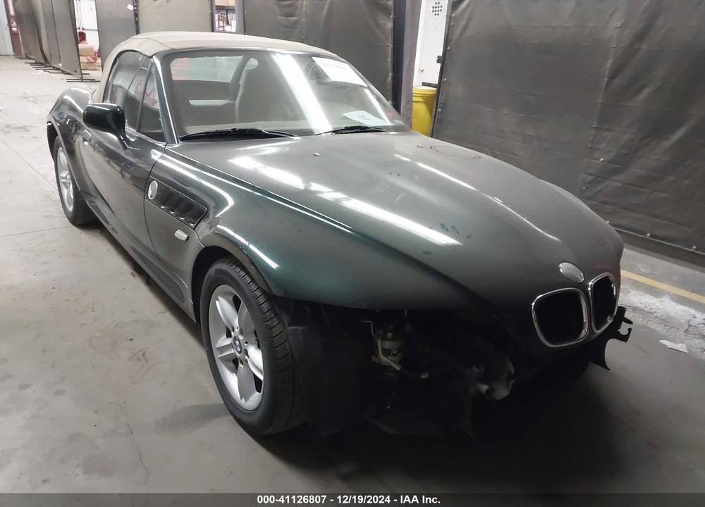 2000 BMW Z3 2.3 VIN: WBACH9344YLG18120