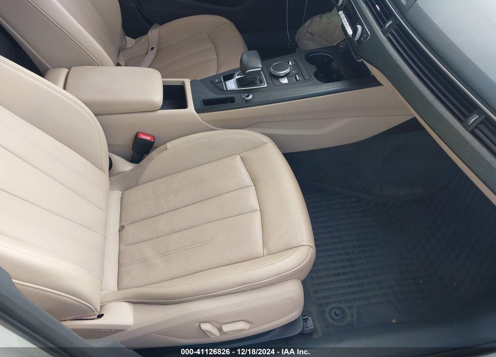 2018 AUDI A4 2.0T TECH ULTRA PREMIUM/2.0T ULTRA PREMIUM VIN: WAUKMAF40JA211141