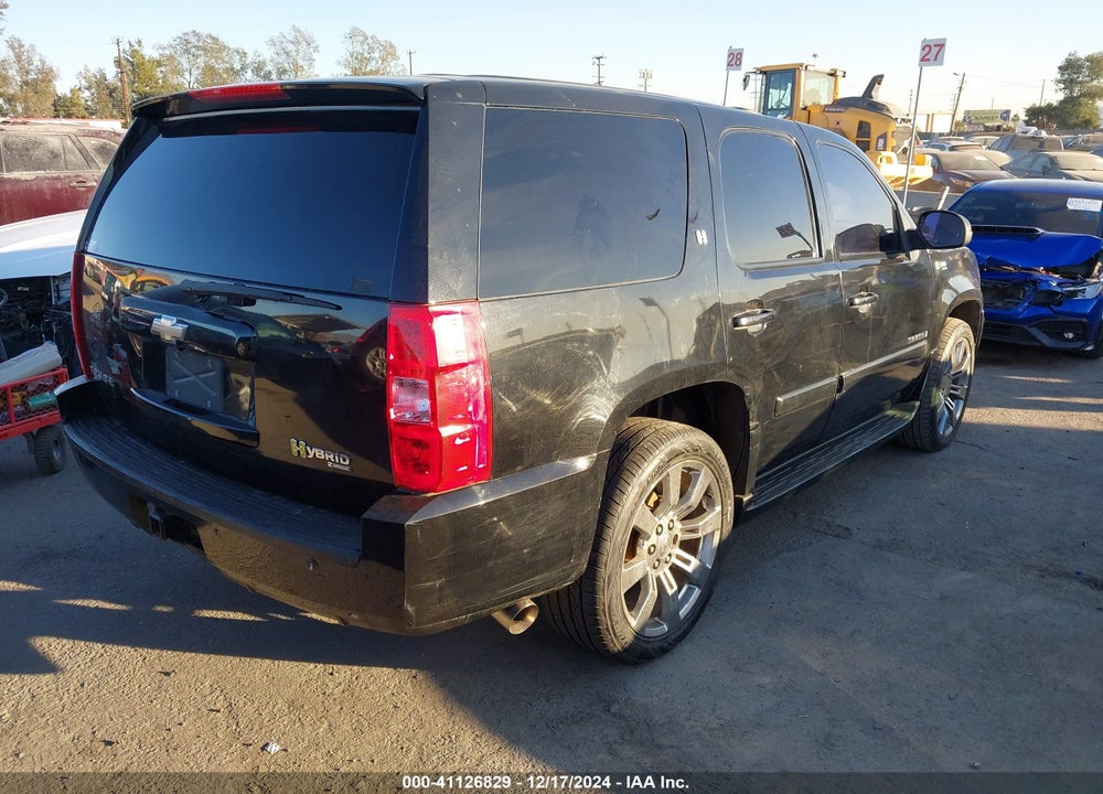 2009 CHEVROLET TAHOE HYBRID VIN: 1GNFC13509R114661