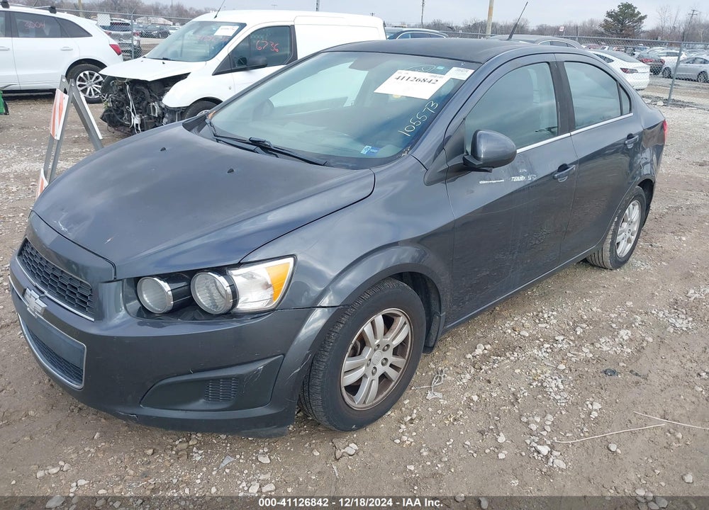 2013 CHEVROLET SONIC LT AUTO VIN: 1G1JC5SH7D4105573