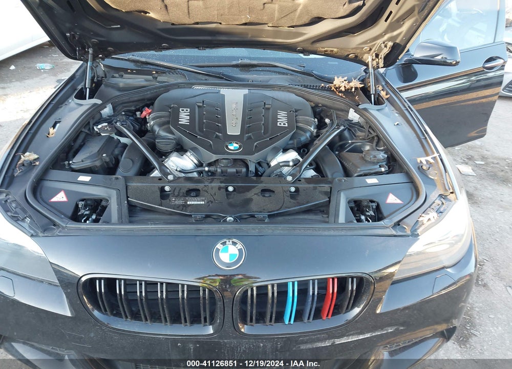 2013 BMW 550I VIN: WBAFR9C56DDX80724