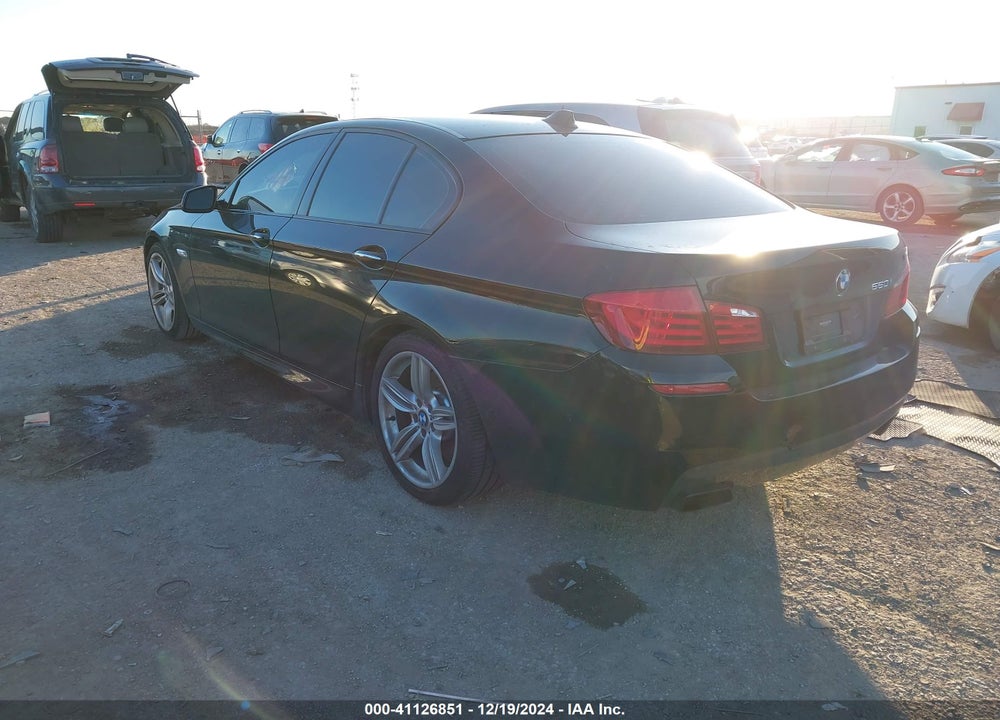 2013 BMW 550I VIN: WBAFR9C56DDX80724