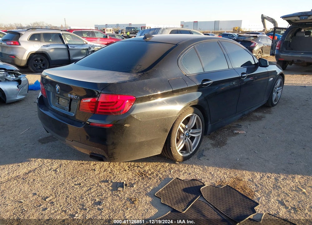 2013 BMW 550I VIN: WBAFR9C56DDX80724