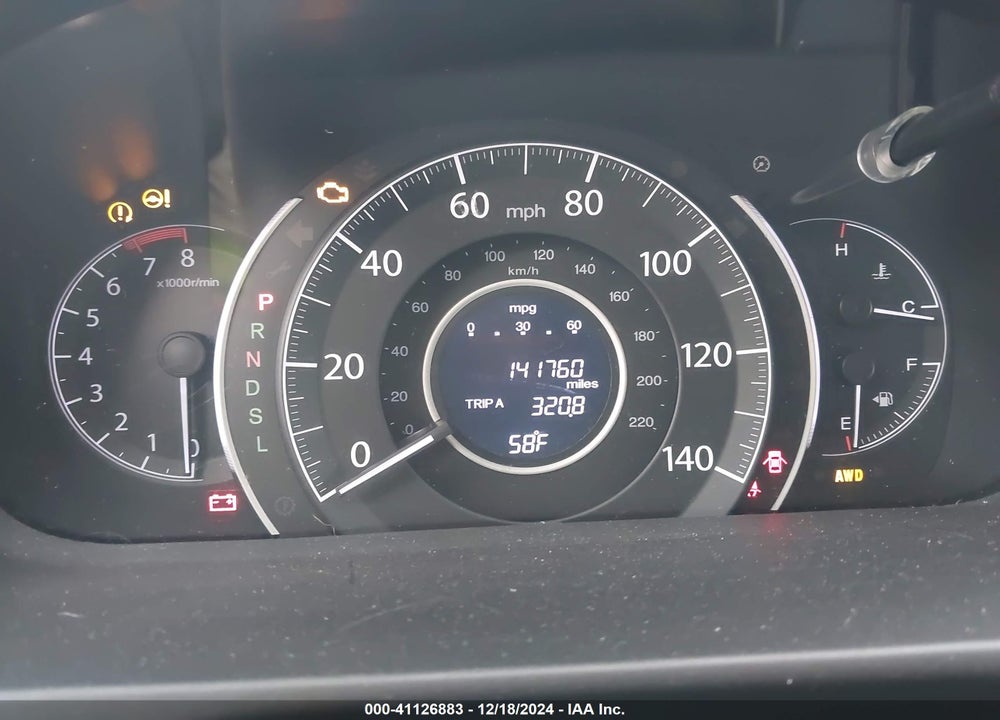 2015 HONDA CR-V EX-L VIN: 2HKRM4H7XFH630625